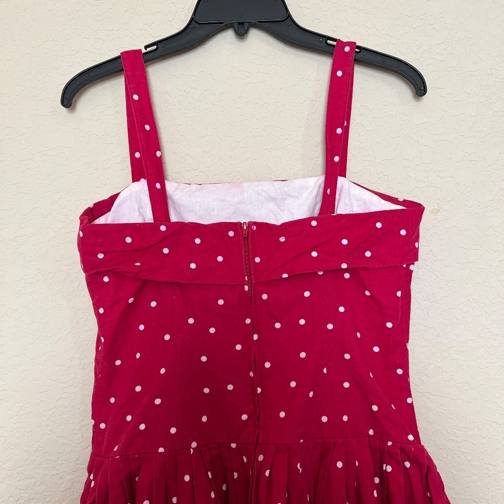 Laura Ashley Polka Dot Dress - Picture 3 of 8